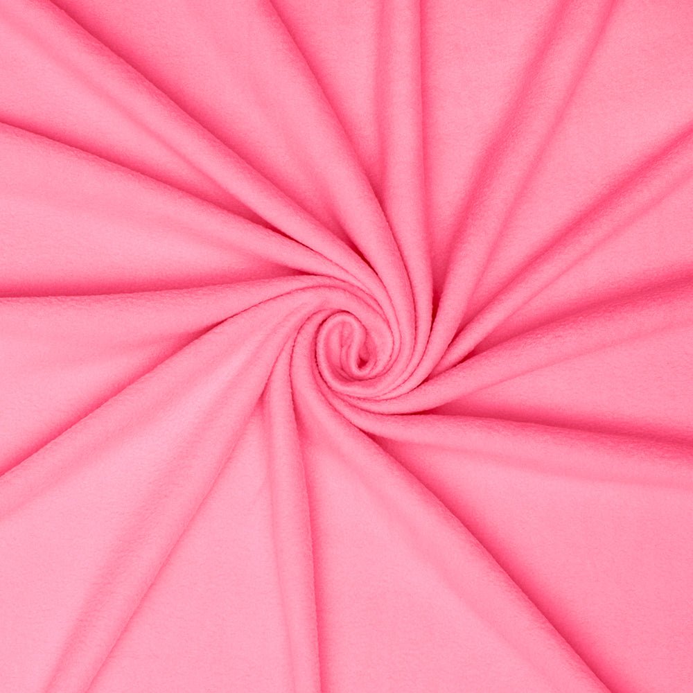 Plain Polar Fleece Baby Pink 140cm - Ragland Fabrics