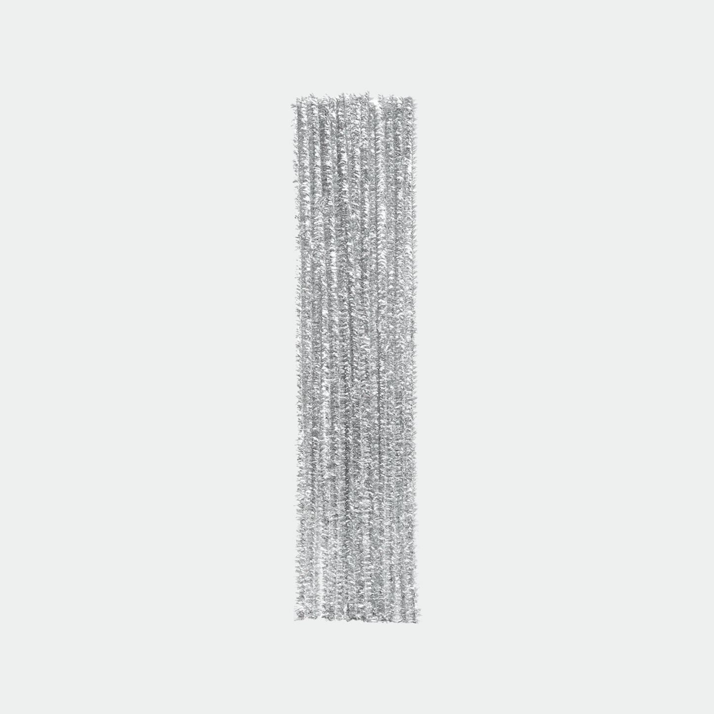 Chenille Stick Metallic (Pack of 20) - Silver TBD - Ragland Fabrics