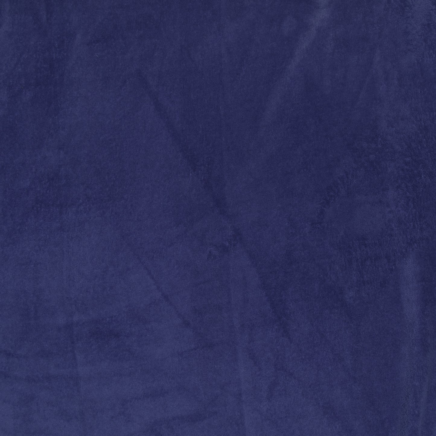 Coral Fleece Plain Royal Blue - Ragland Fabrics