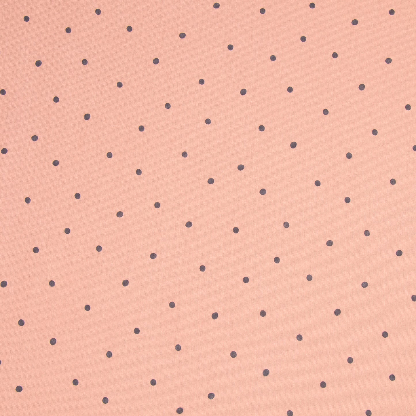 Ribbed Cotton Lycra Knit Grey/Peach Spotted