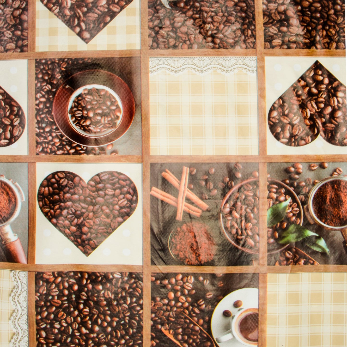 Printed PVC Table Cloth CON - 6455 - 2 - Ragland Fabrics
