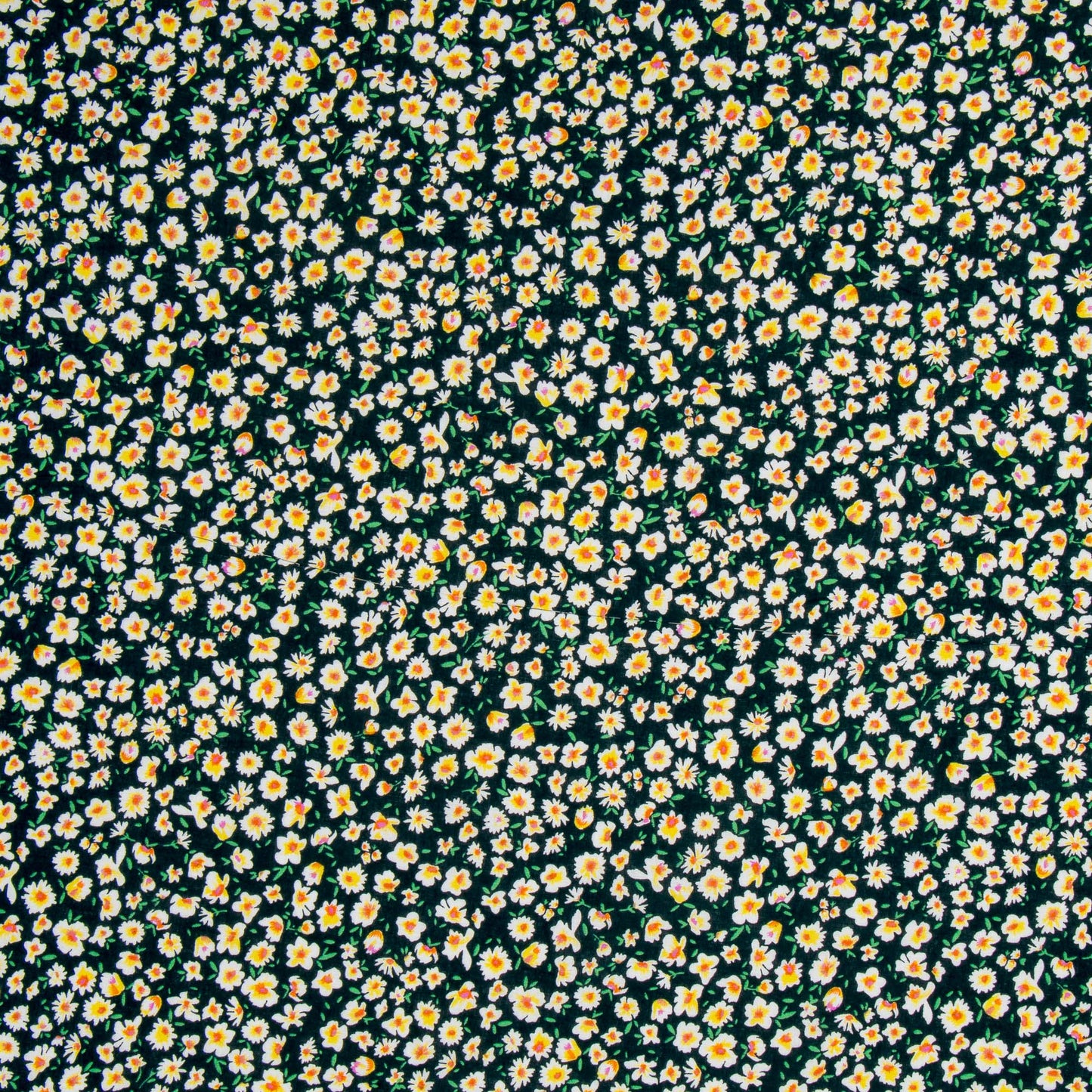 Printed Poly Cotton Summer Floral - Ragland Fabrics