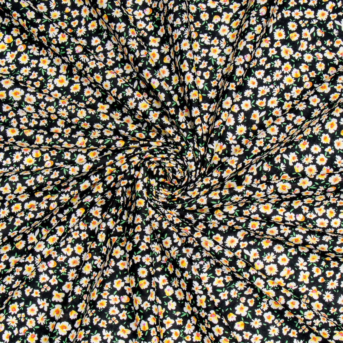 Printed Poly Cotton Summer Floral - Ragland Fabrics