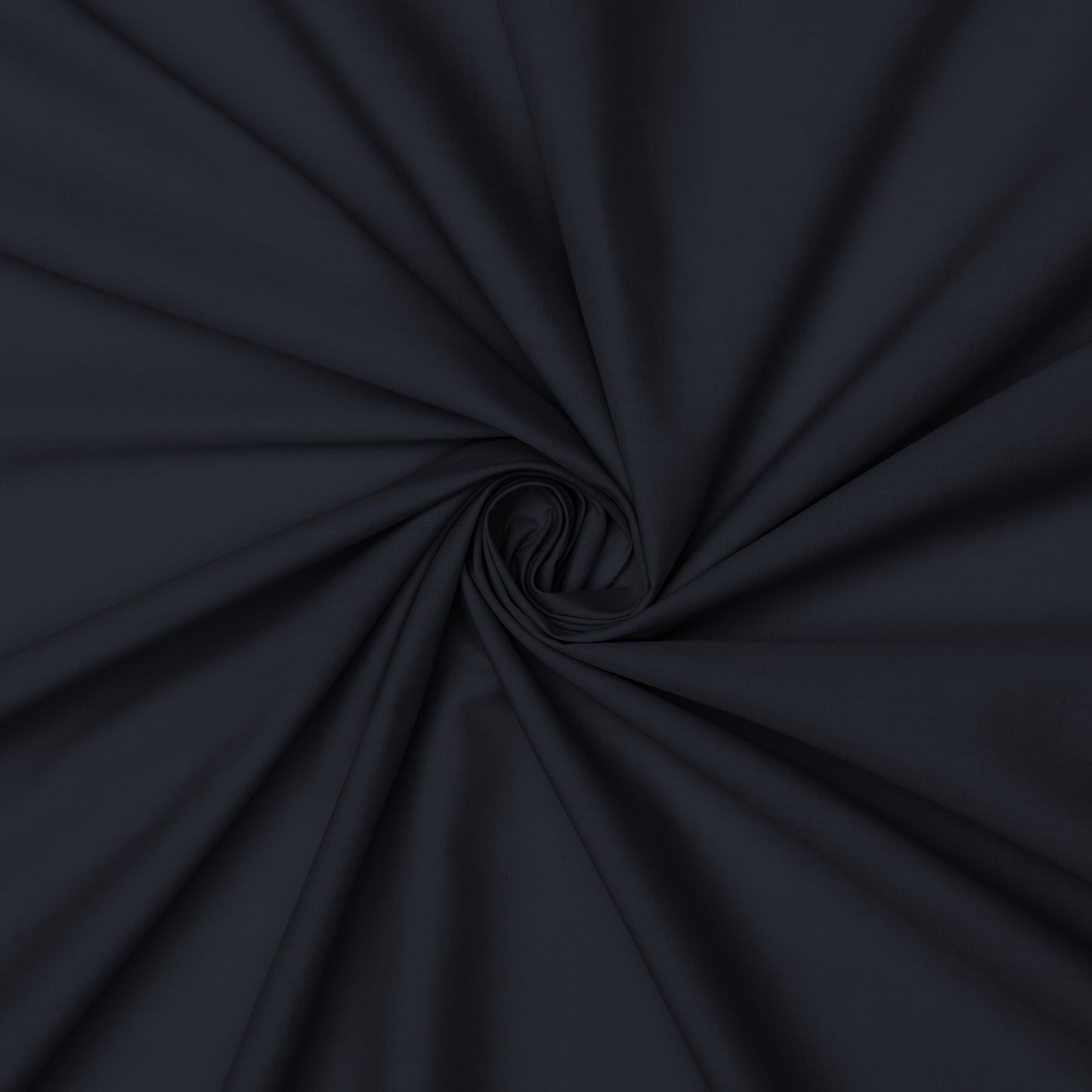 Plain Polycotton Black #1
