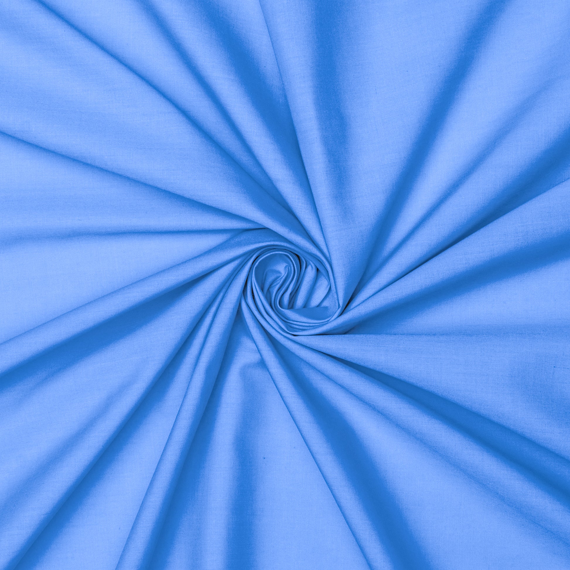 Plain Polycotton School Blue 12 - Ragland Fabrics