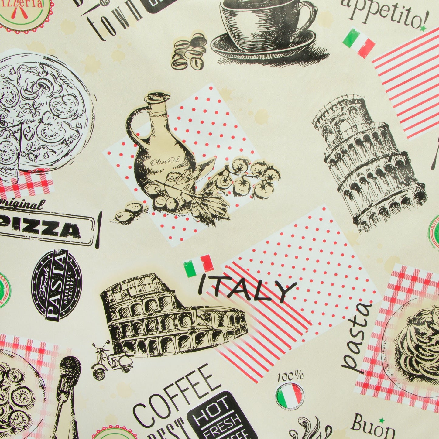 Printed PVC Table Cloth 1 - 6447 - 3 - Ragland Fabrics
