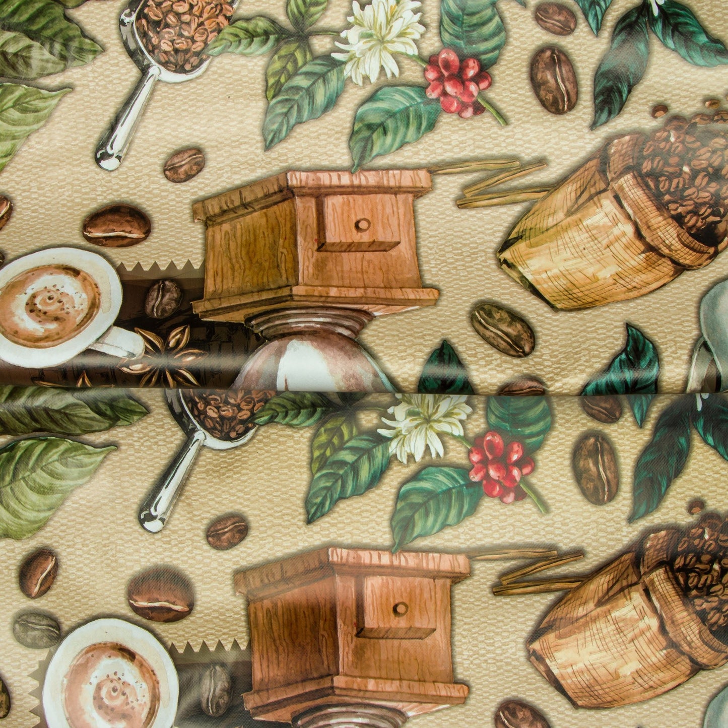 Printed PVC Table Cloth N - 6470 - 1 - Ragland Fabrics