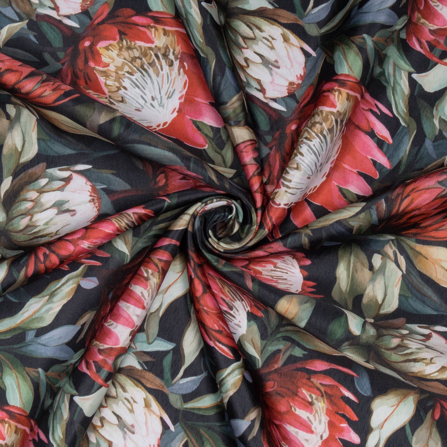 Printed Mini Matt Des. Protea Fantasy - Ragland Fabrics