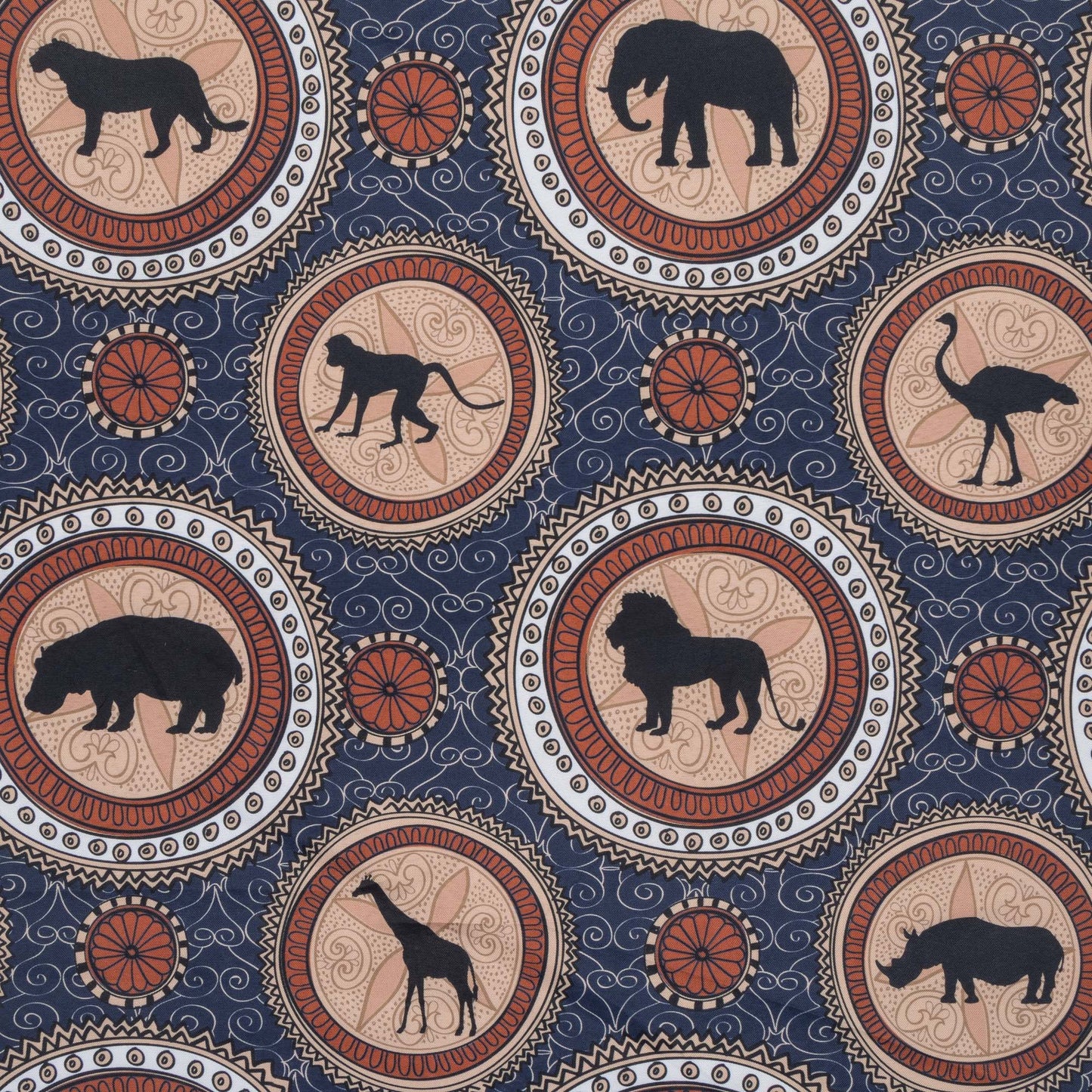 Printed Mini Matt Des. Circa Africa - Ragland Fabrics