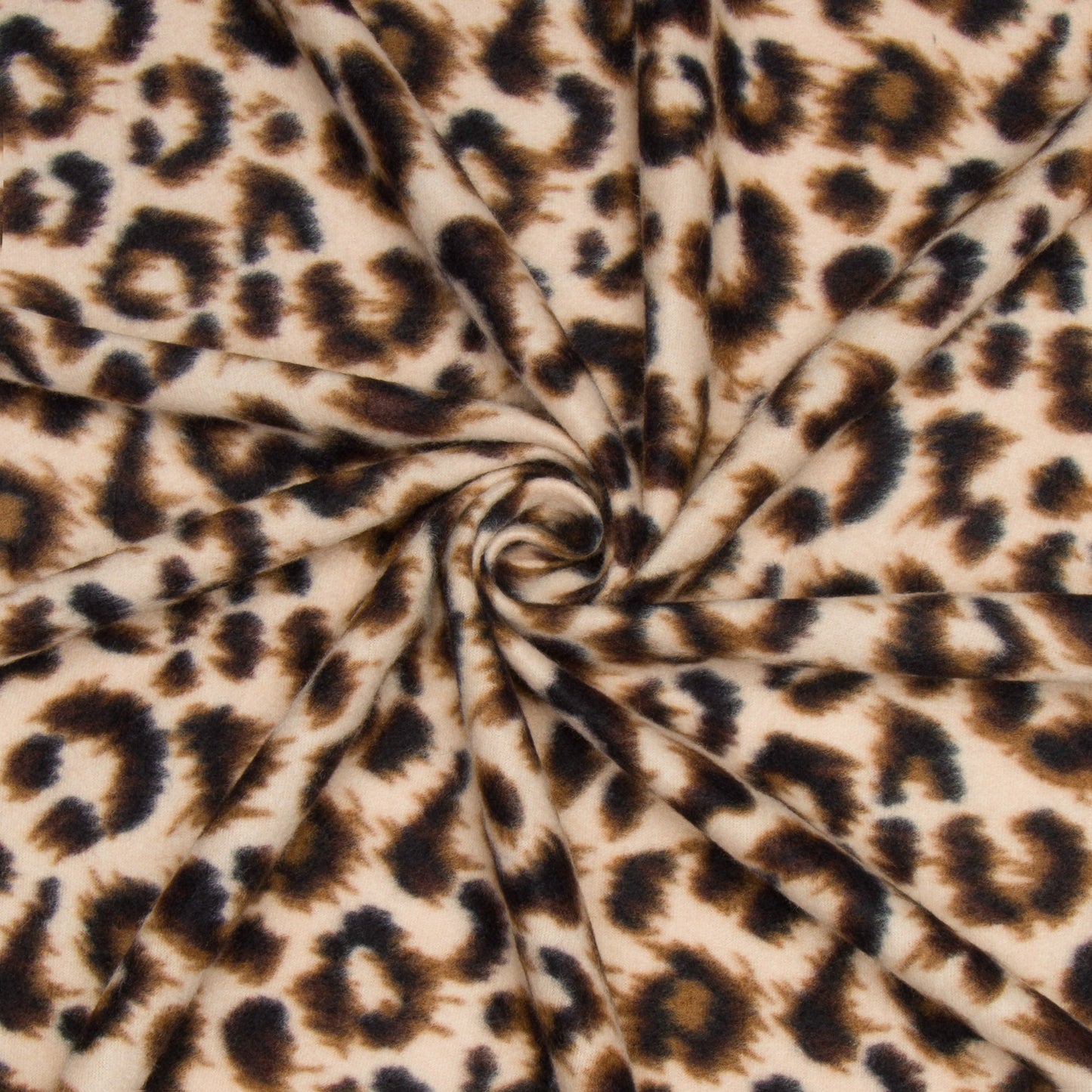 Printed Polar Fleece Leopard - Ragland Fabrics