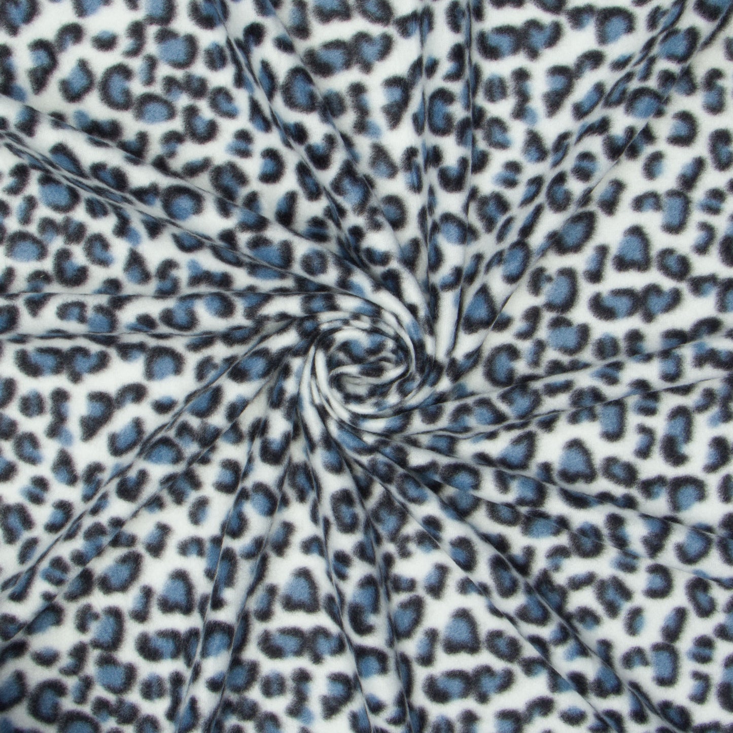 Printed Polar Fleece Skinz Blue - Ragland Fabrics