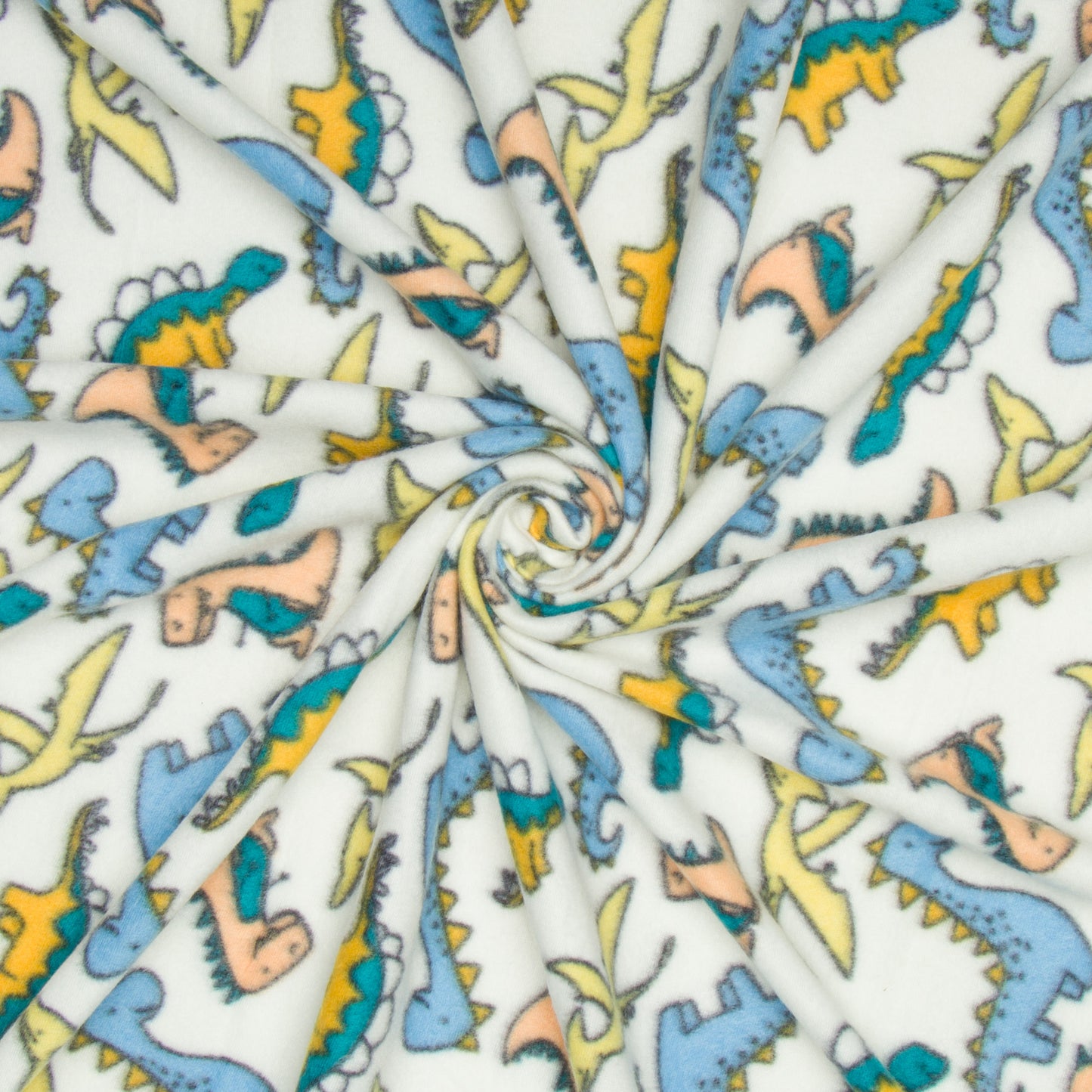 Printed Polar Fleece Dino Kids - Ragland Fabrics