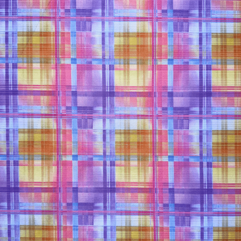 Printed Polyester Needle Out Stripy Abstract - Ragland Fabrics