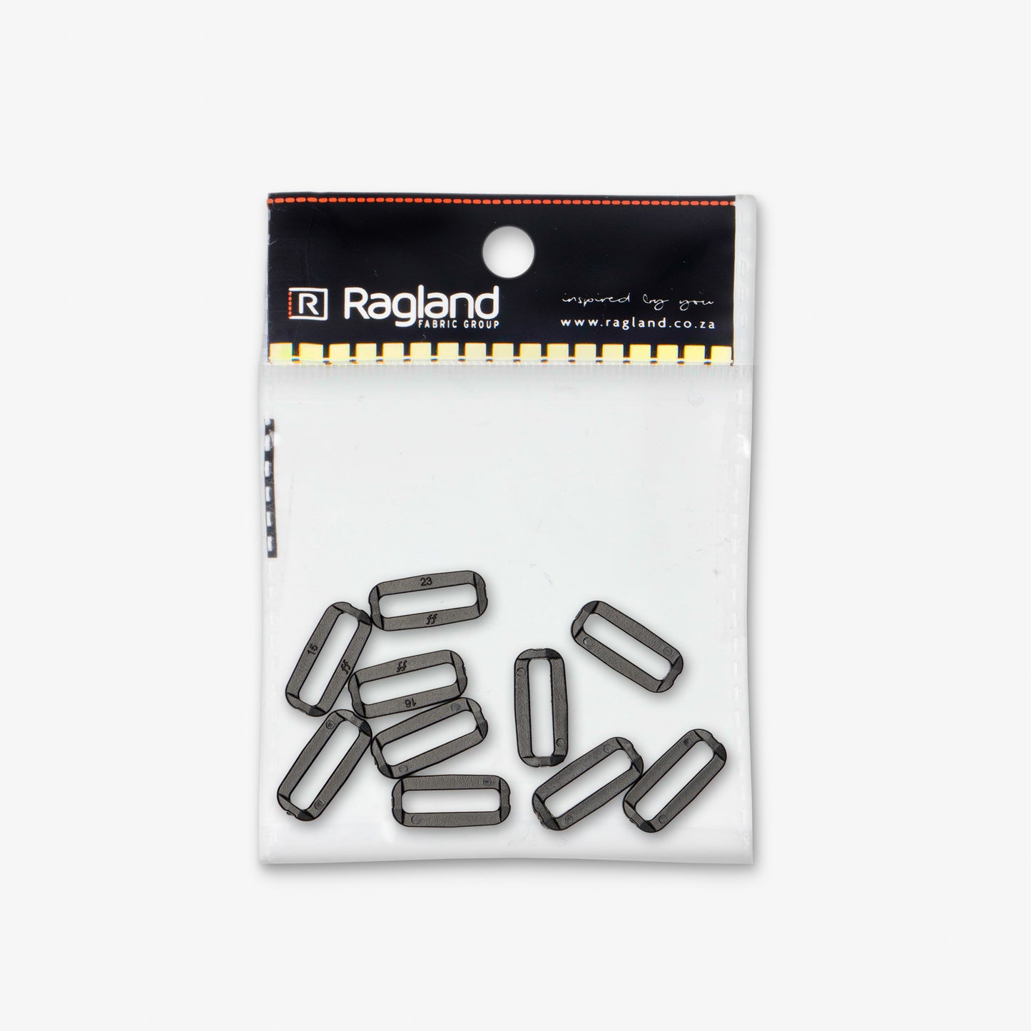 Rectangle 25mm Plastic