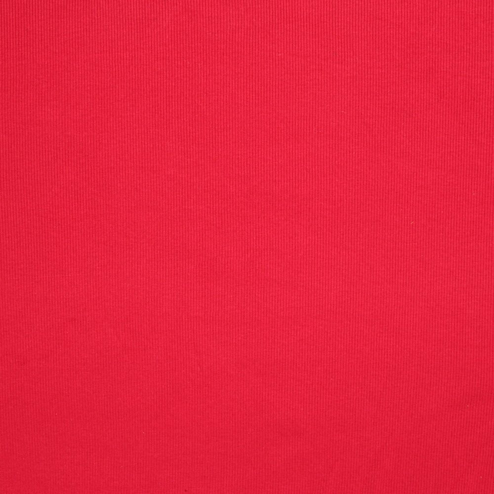 Rib Jersey Knit Red 1m wide - Ragland Fabrics
