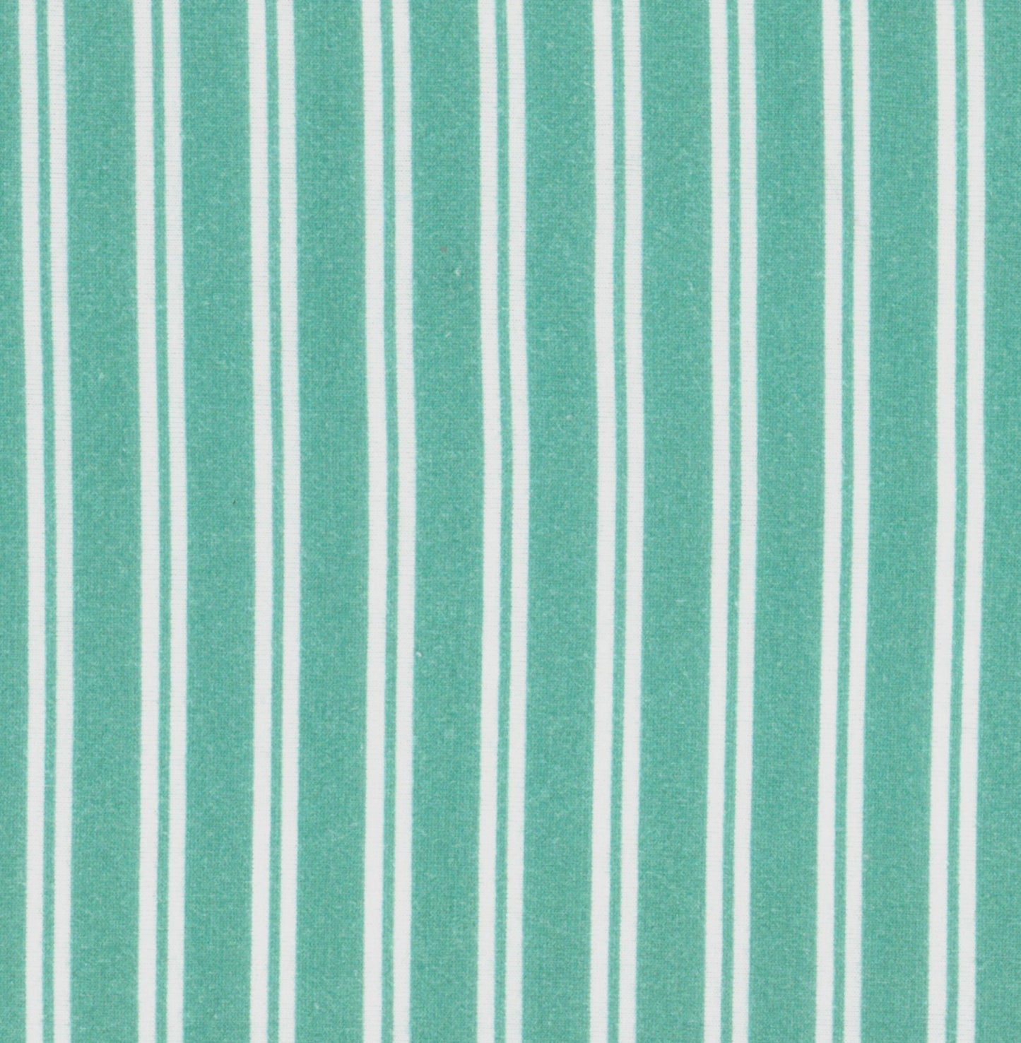 Cotton Lycra Printed Aqua Stripe