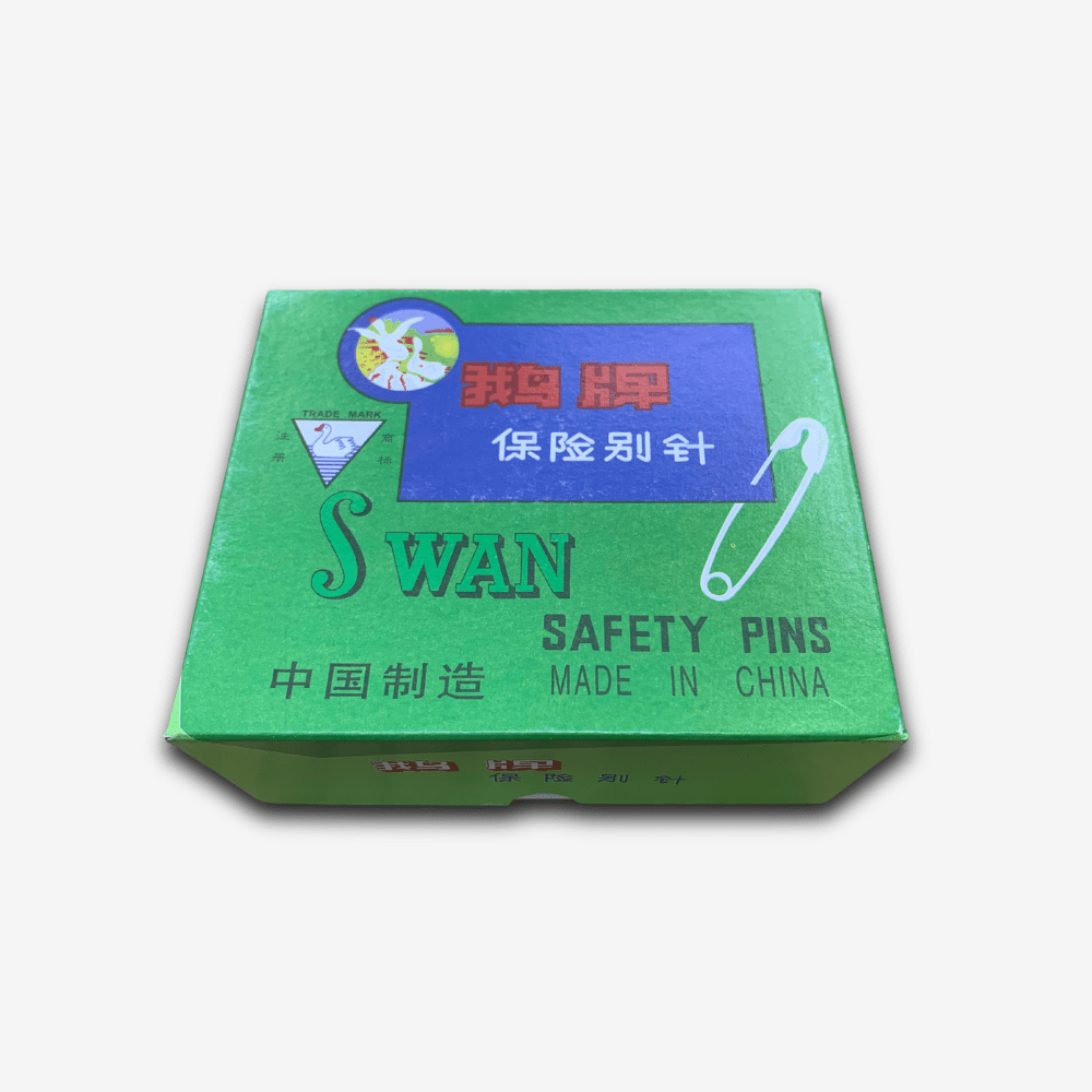 Safety Pins | Size 0 - Silver - Ragland Fabrics