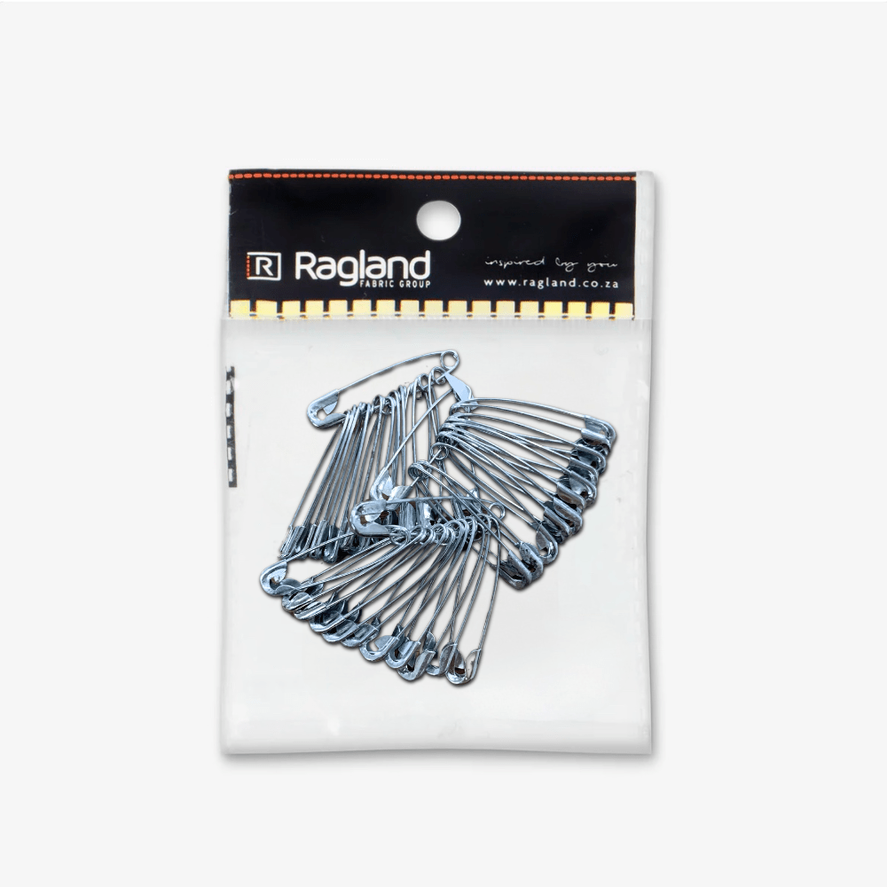 Safety Pins | Size 2 - Silver - Ragland Fabrics