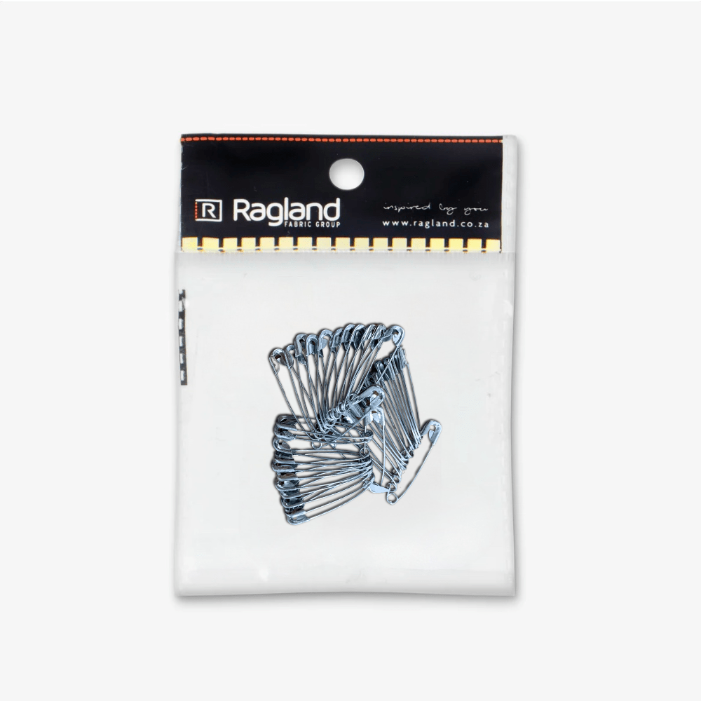 Safety Pins | Size 0 - Silver - Ragland Fabrics
