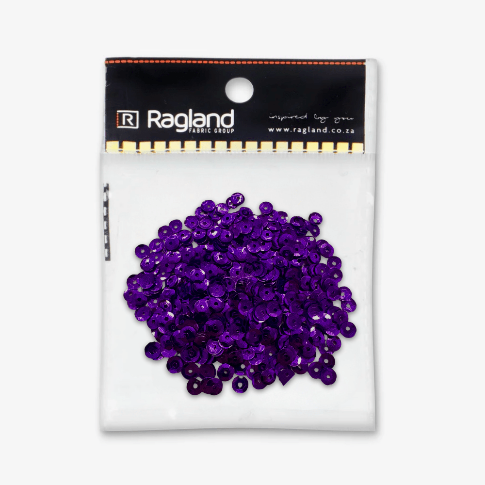 Sequins Pearly Purple 5gram - Ragland Fabrics