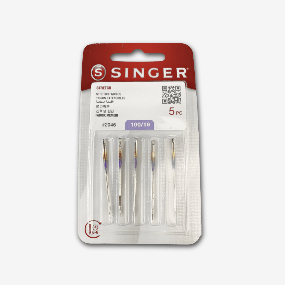 Singer 2045 STRETCH Needle 100/16 - Ragland Fabrics