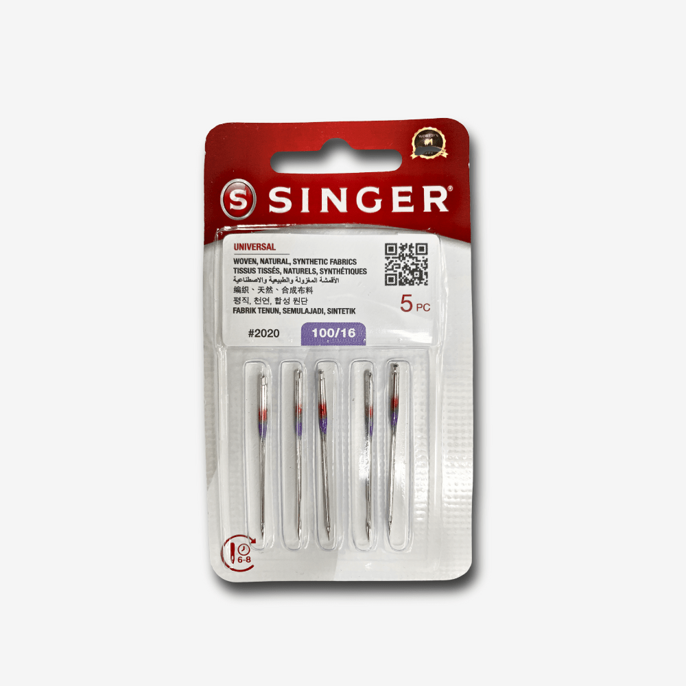 Singer Universal Machine 100/16 Needles - Ragland Fabrics