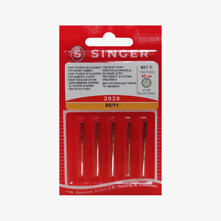Singer Universal Machine 80/11 Needles - Ragland Fabrics