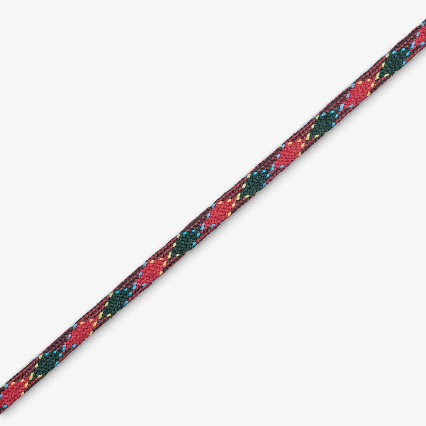 Draw Cord Flat 8mm Green Fiesta - Ragland Fabrics