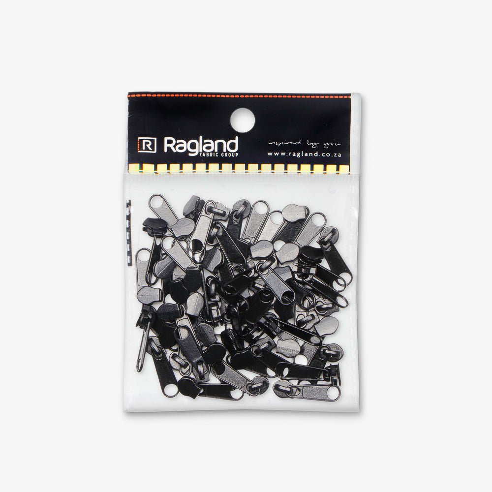 Sliders Type 3 Non Lock Black 310 - Ragland Fabrics