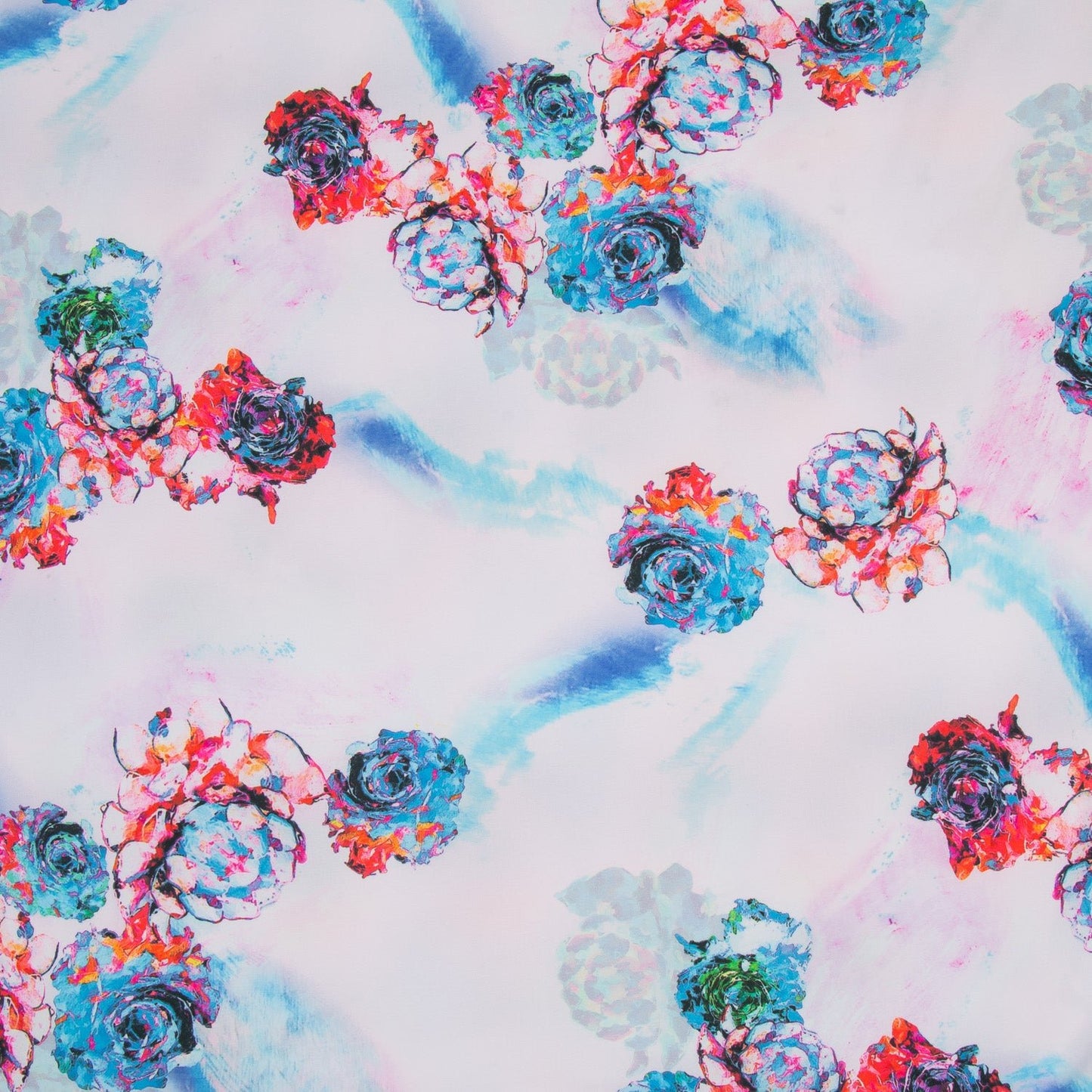 Printed Stretch Rayon Floral - Ragland Fabrics