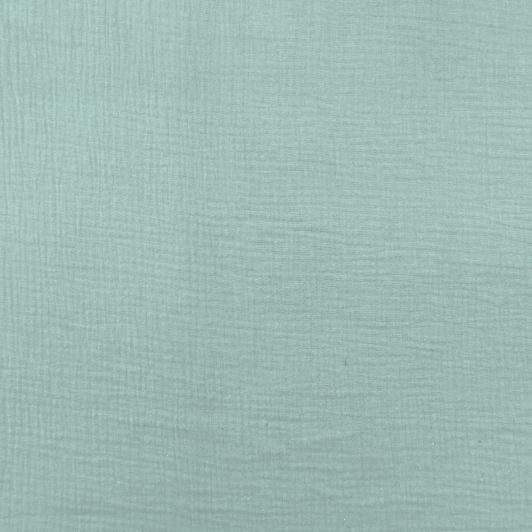 Summer Muslin Duck Egg - Ragland Fabrics