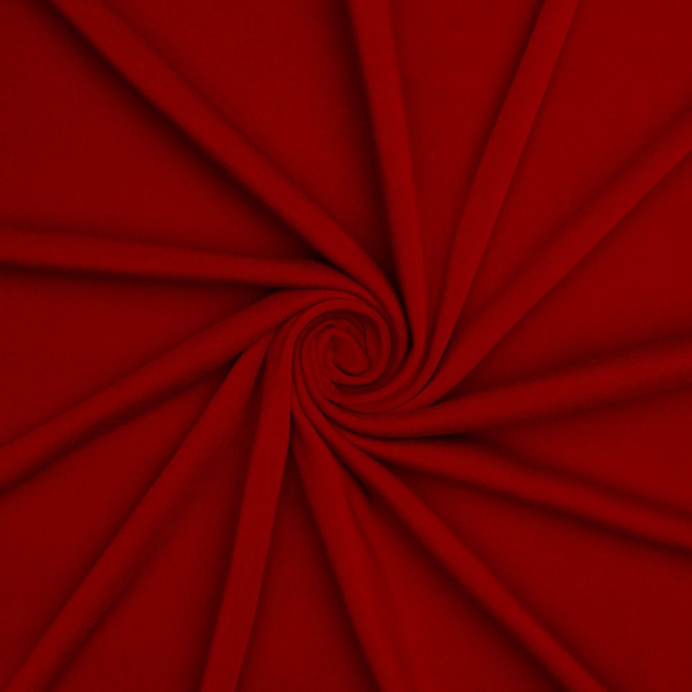 Track Suiting Brushed Cotton Dark Red - Ragland Fabrics