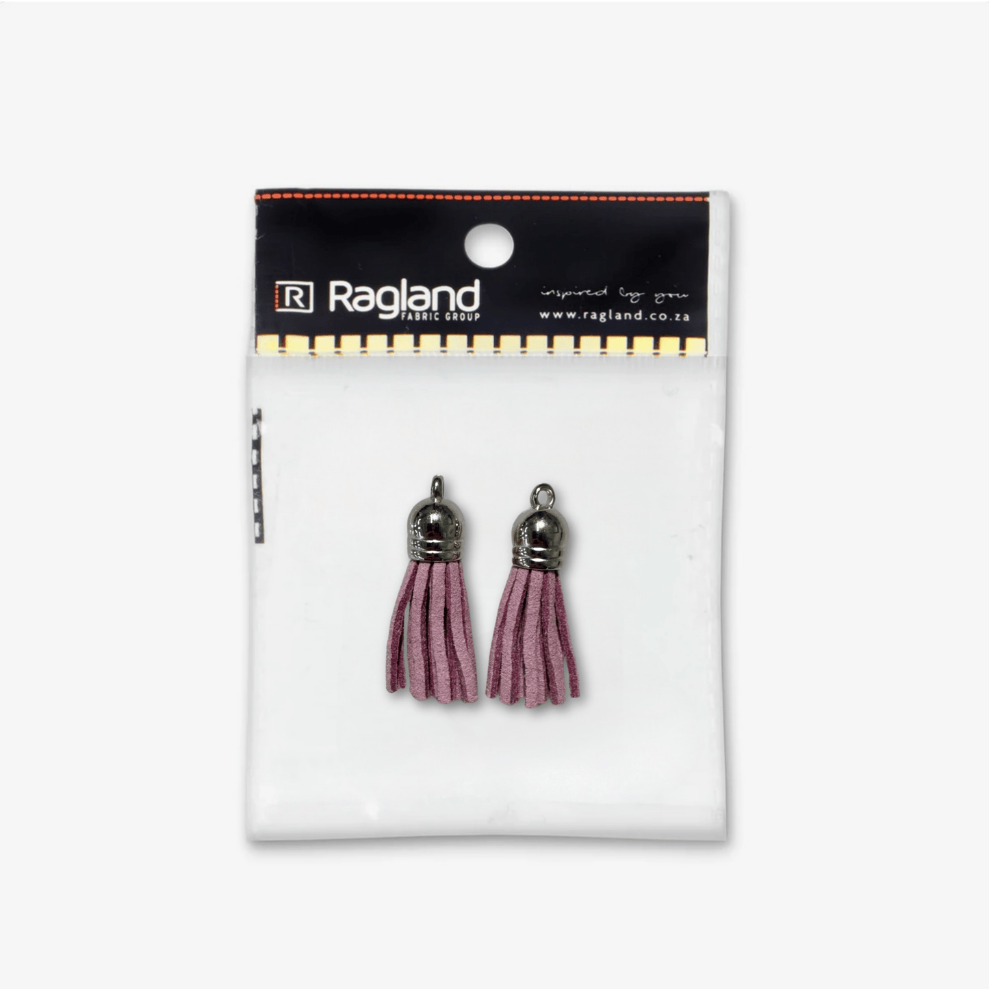 Tassel Suede Mauve - Ragland Fabrics