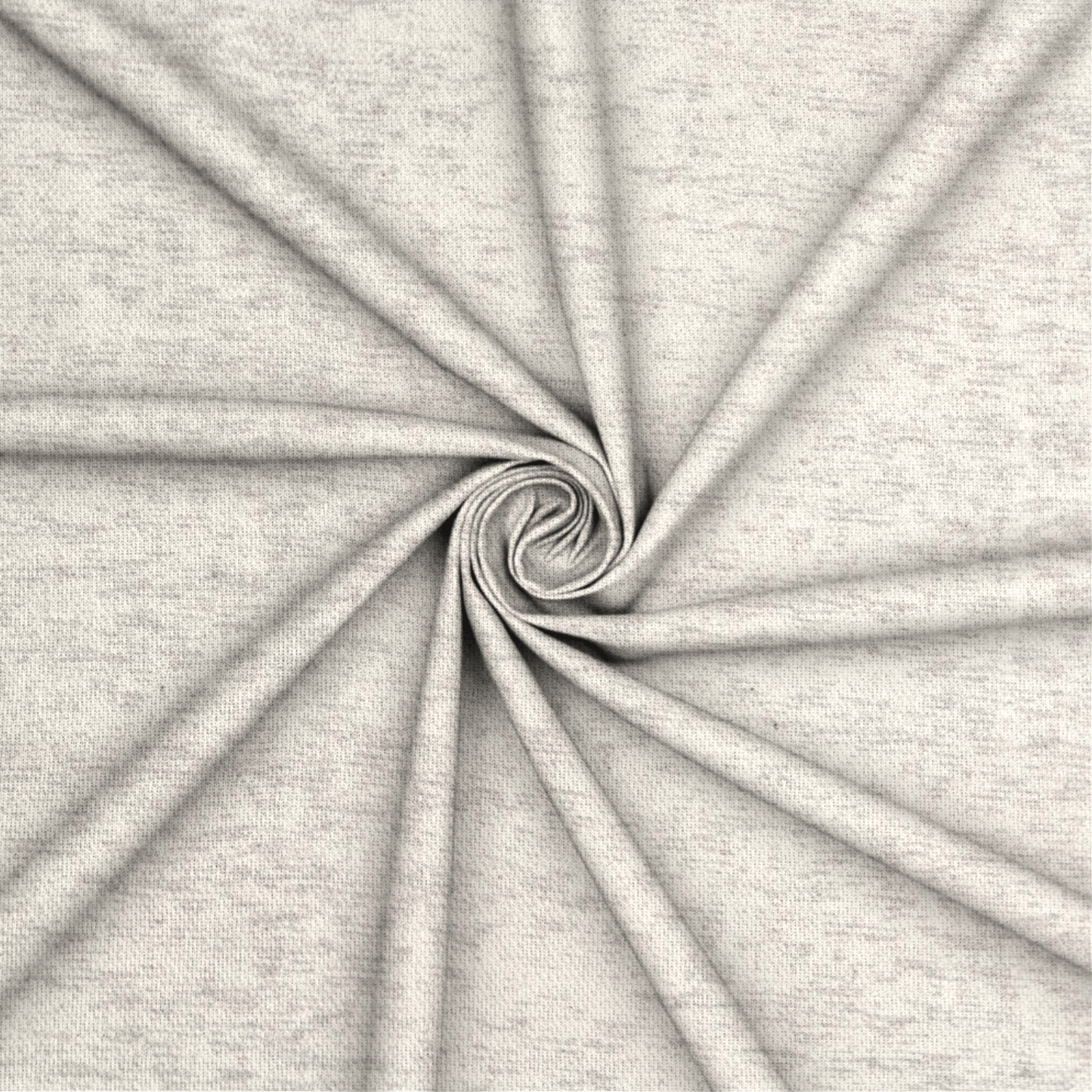 Track Suiting Brushed Cotton Melange Cream - Ragland Fabrics
