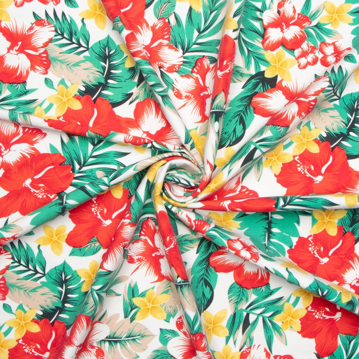 Floral Stretch Cotton Sateen - Ragland Fabrics