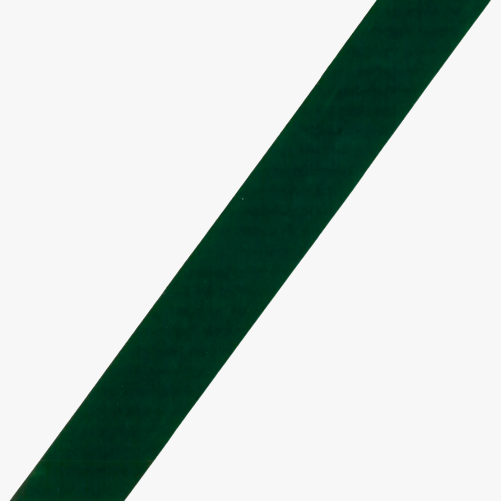 Velvet Ribbon 38mm Bottle Green