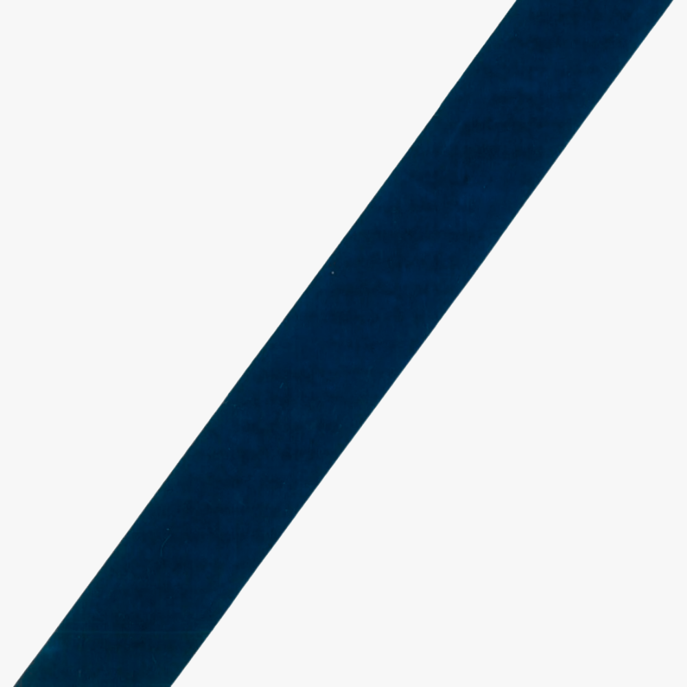 Velvet Ribbon 38mm Navy