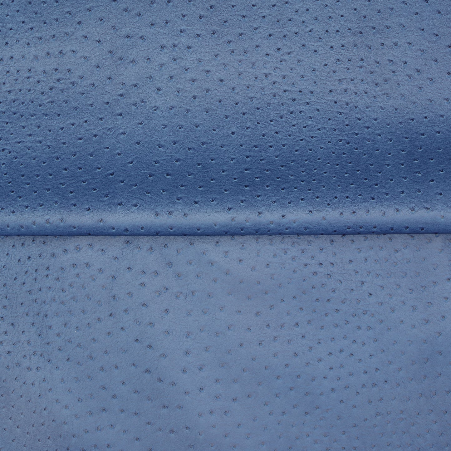 Faux Leather Blue Ostrich