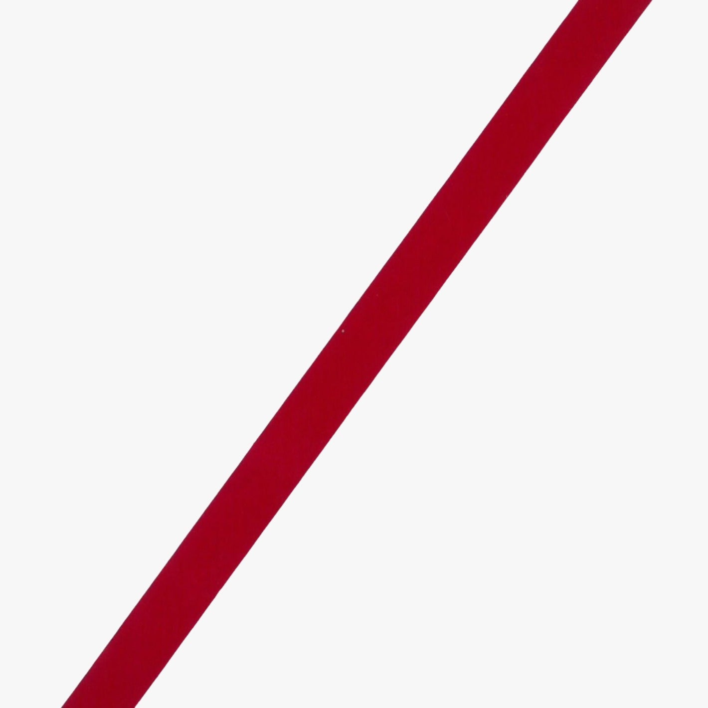 Velvet Ribbon 15mm Red