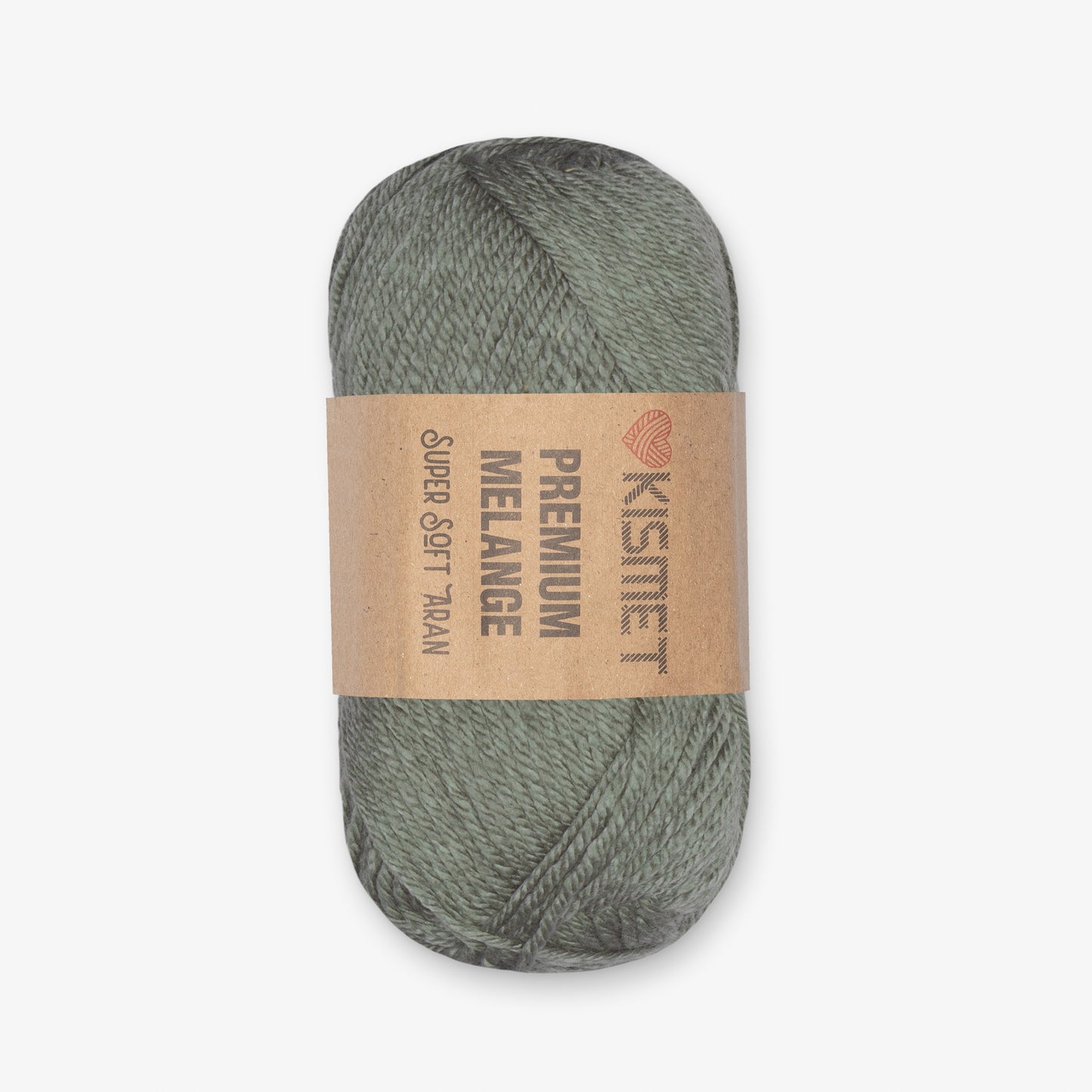 Premium Melange Aran Dove Grey #322