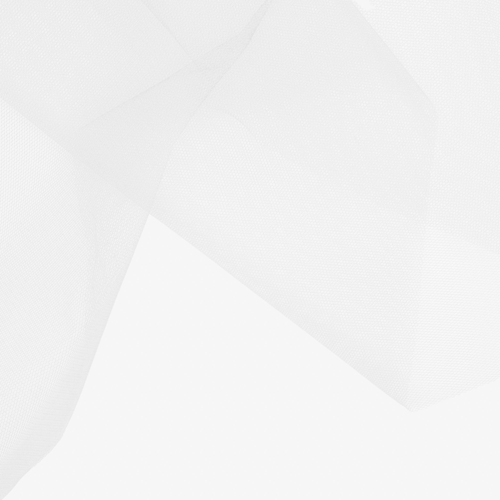 Tulle Turkish White 1 300cm - Ragland Fabrics