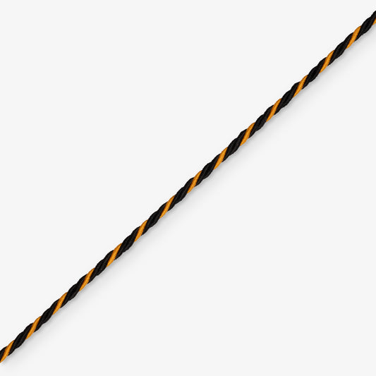 Blazer Cord - Black/Yellow Twist - Ragland Fabrics
