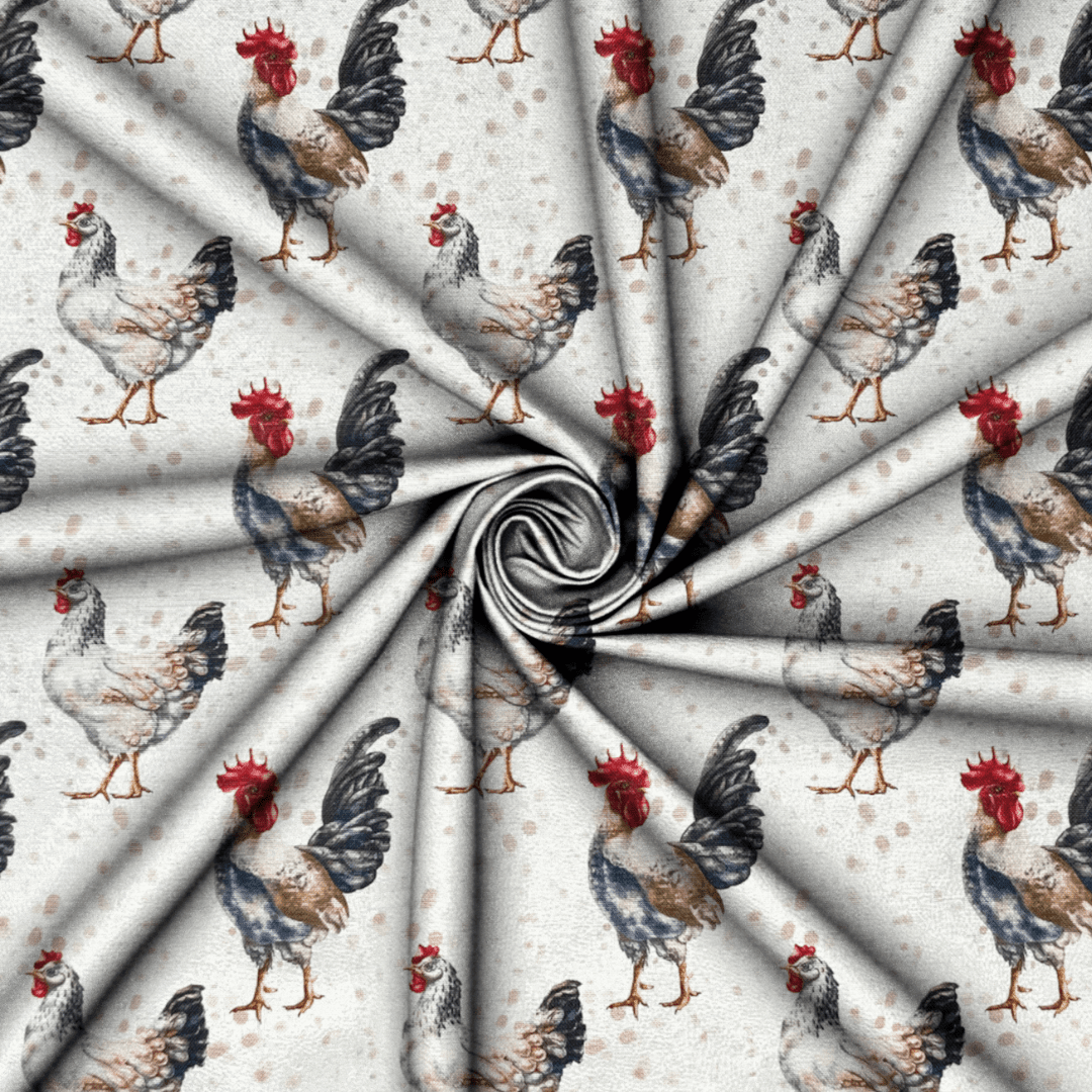 Box Weave Furnishing Rooster - Ragland Fabrics