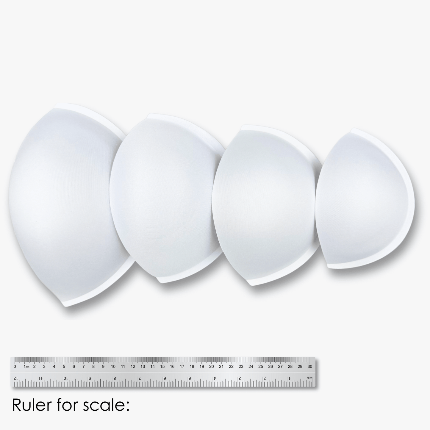 Bra Cups XXL | White - Ragland Fabrics