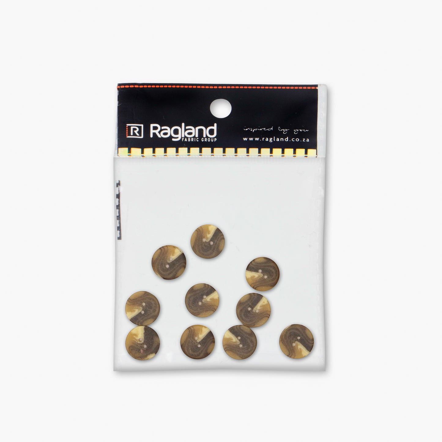 Button Coat / Bush Shirt 20mm (10pcs) - Ragland Fabrics