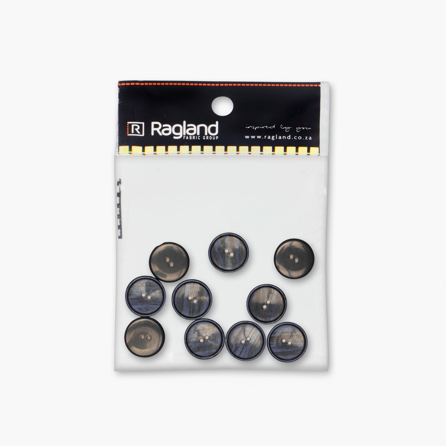 Button Jacket / Coat 25mm (10pcs) - Ragland Fabrics