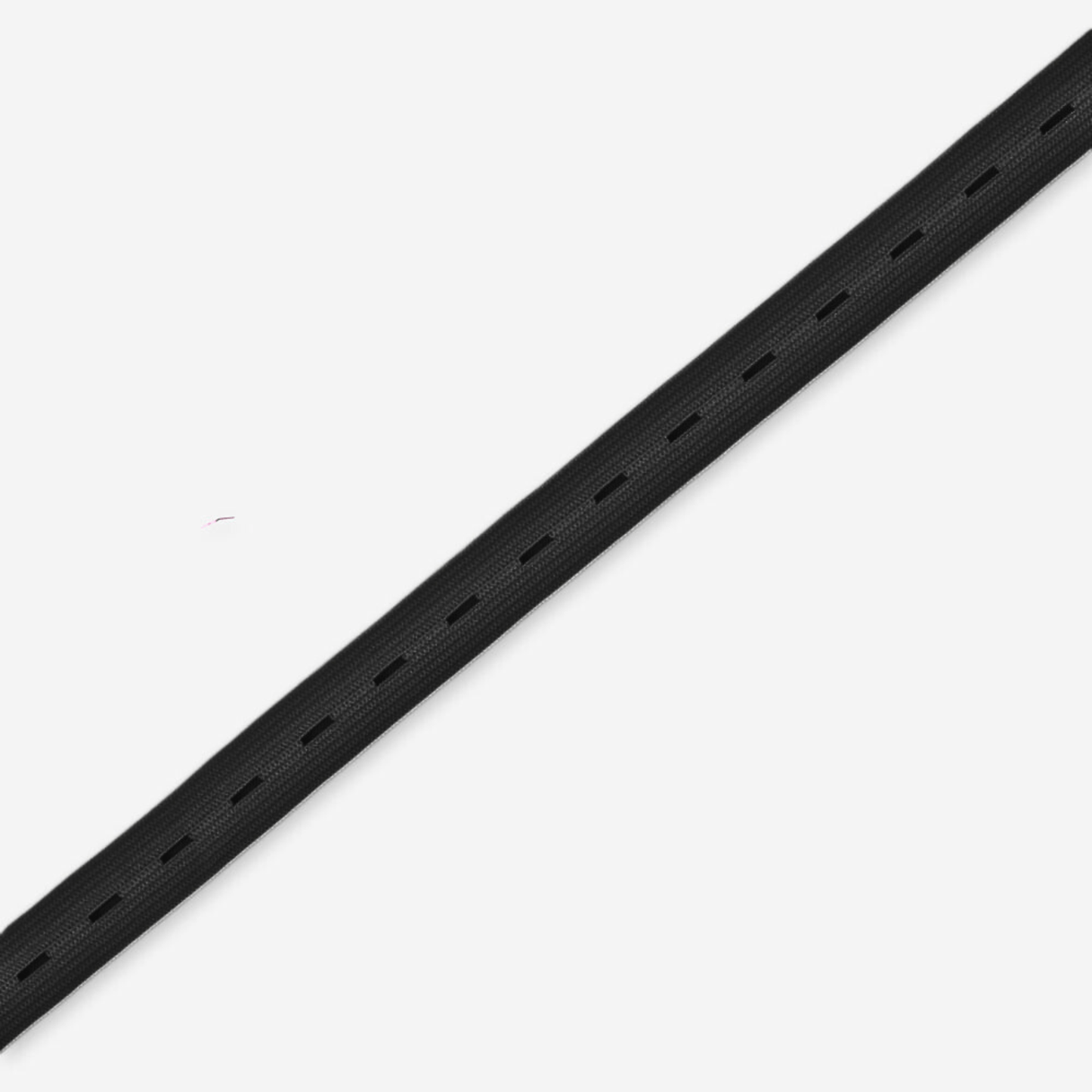 Elastic Button Hole 19mm Black - Ragland Fabrics