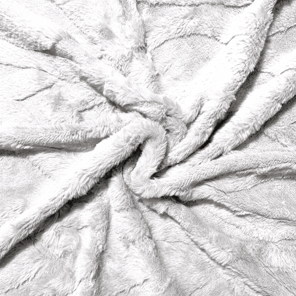 Chain Link Luxury Fur - Off White - Ragland Fabrics