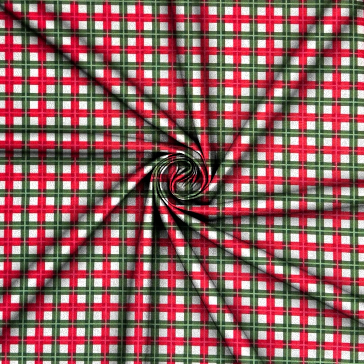 Christmas Printed Mini Matt TikTok Plaid - Ragland Fabrics