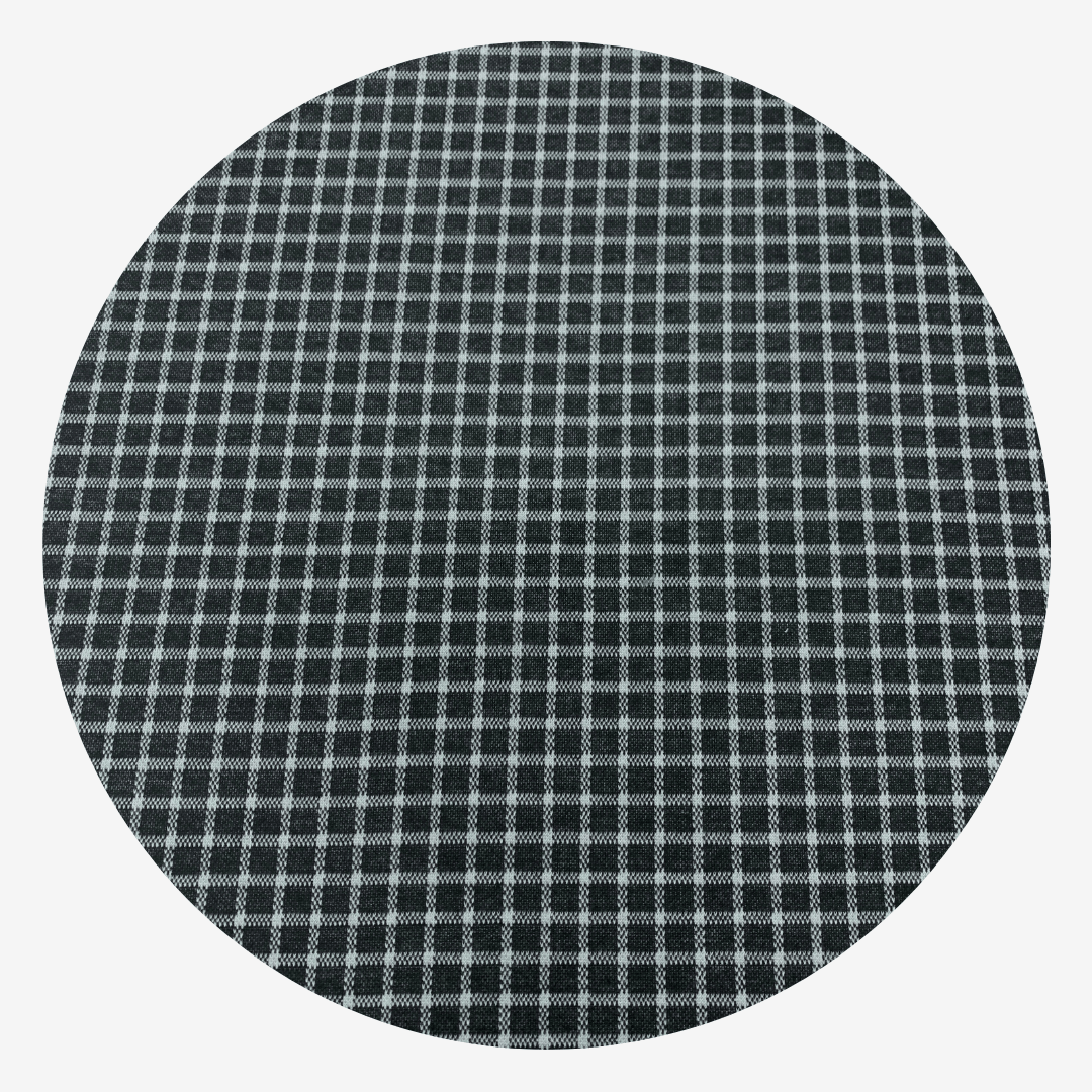 Poly Spandex Jacquard Knit - Black & White 114 - Ragland Fabrics